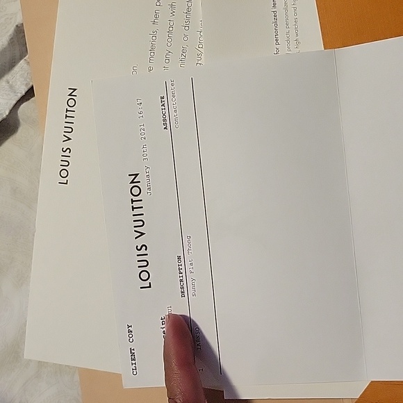 Louis Vuitton sunny flat thong sandal, 100% authentic size 7 1/2 - Picture 6 of 8